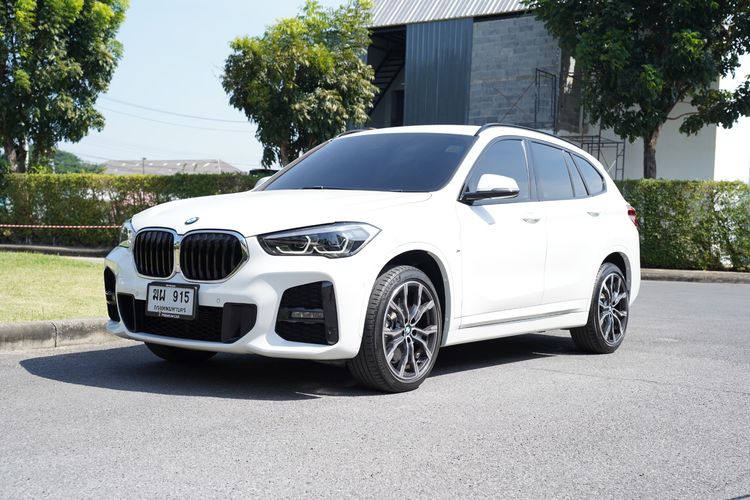 BMW X1 2022 2.0 sDrive20d M Sport Utility-car ดีเซล เกียร์อัตโนมัติ ขาว รูปที่ 4