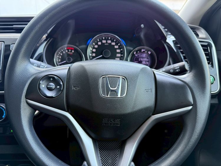 Honda City 2019 1.5 V i-VTEC Sedan เบนซิน ไม่ติดแก๊ส เกียร์อัตโนมัติ ขาว รูปที่ 3