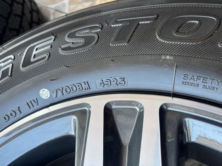 ล้อ Toyota fortuner leader s bridgestone dueler at 693 lll 265-65-17 y4325 (ป้ายแดง) รูปที่ 7