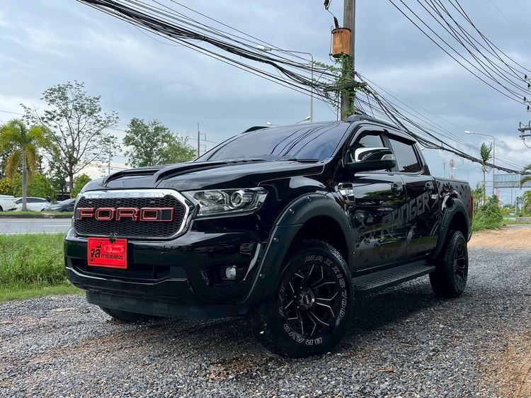 Ford Ranger 2019 2.2 Hi-Rider XLT Pickup ดีเซล ไม่ติดแก๊ส เกียร์ธรรมดา ดำ รูปที่ 2