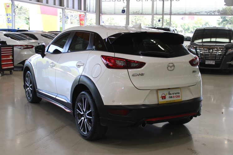 Mazda CX-3 2016 2.0 S Sedan เบนซิน ไม่ติดแก๊ส เกียร์อัตโนมัติ ขาว รูปที่ 4