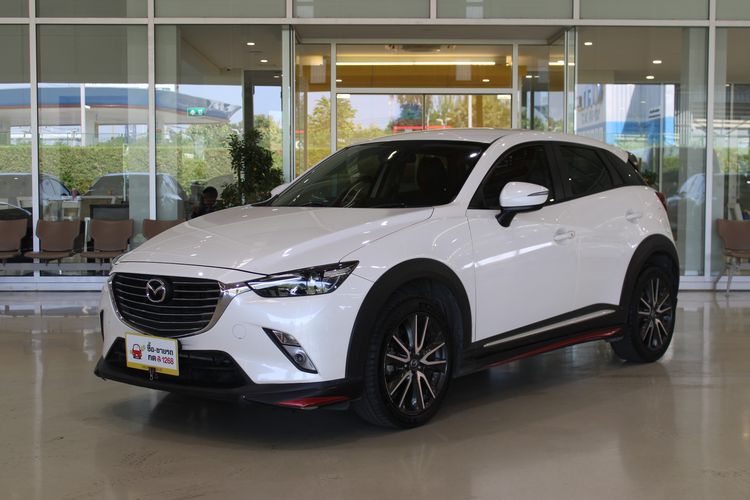 Mazda CX-3 2016 2.0 S Sedan เบนซิน ไม่ติดแก๊ส เกียร์อัตโนมัติ ขาว รูปที่ 3