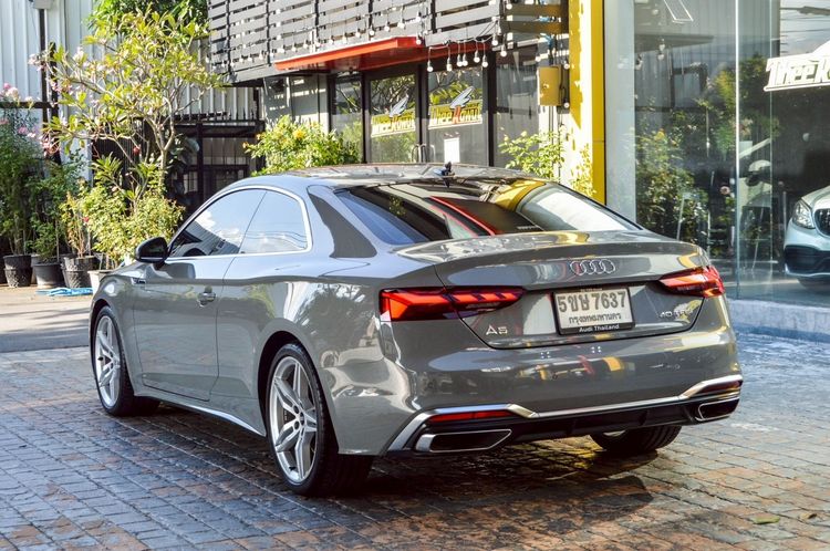 Audi Audi A5  2023 Coupe 40 TFSI S line Sedan เบนซิน ไม่ติดแก๊ส เกียร์อัตโนมัติ เทา รูปที่ 4