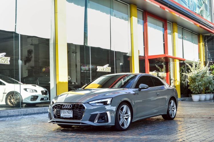 Audi Audi A5  2023 Coupe 40 TFSI S line Sedan เบนซิน ไม่ติดแก๊ส เกียร์อัตโนมัติ เทา รูปที่ 2