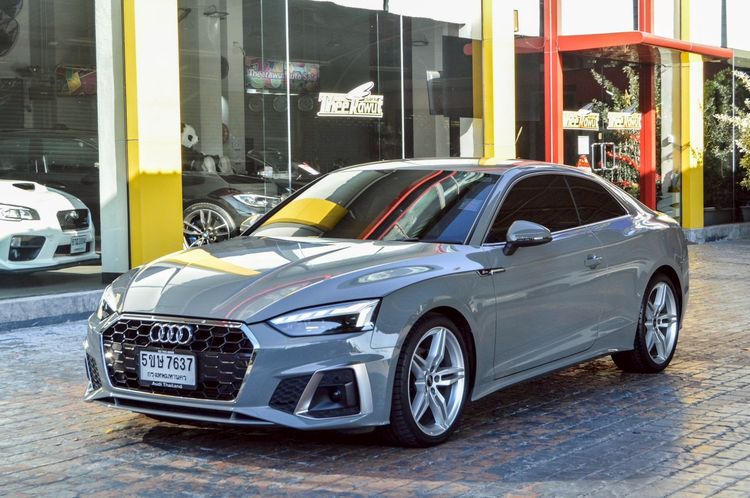 รถ Audi Audi A5  Coupe 40 TFSI S line สี เทา