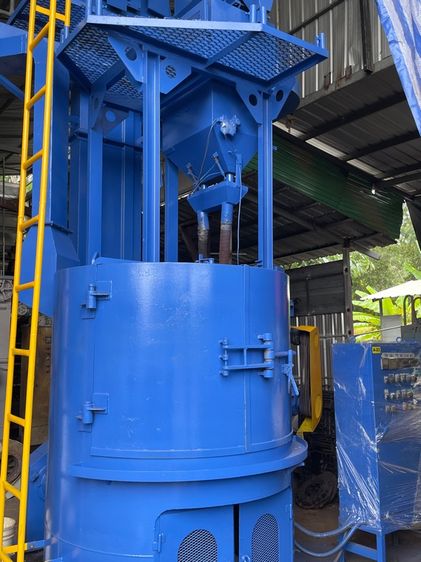 เครื่องพ่นทรายรุ่นโต๊ะหมุน จานกว้าง 1.5 เมตร รับน้ำหนักได้ 300 กิโล รูปที่ 3