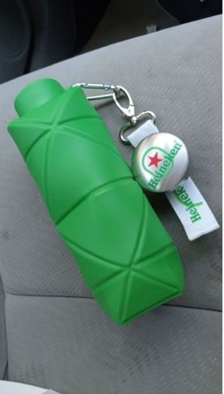 ขวดน้ำซิลิโคน แบรนด์ไฮเนเก้น(Heineken) ของแท้ มือ1 ขนาด 700 ml. รูปที่ 5