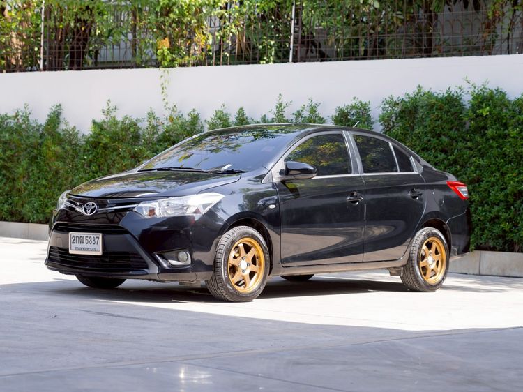 Toyota Vios 2013 1.5 E Sedan เบนซิน ไม่ติดแก๊ส เกียร์อัตโนมัติ ดำ รูปที่ 3