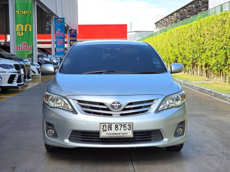 Toyota Altis 2010 1.6 E CNG Sedan เบนซิน NGV เกียร์อัตโนมัติ เงิน รูปที่ 2