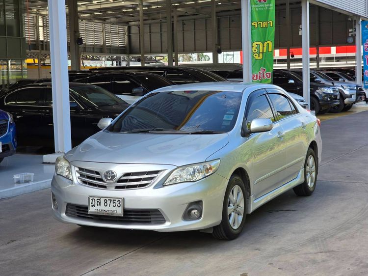 Toyota Altis 2010 1.6 E CNG Sedan เบนซิน NGV เกียร์อัตโนมัติ เงิน รูปที่ 3