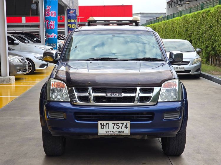 Isuzu D-MAX 2003 3.0 LS 4WD Pickup ดีเซล ไม่ติดแก๊ส เกียร์ธรรมดา น้ำเงิน รูปที่ 2