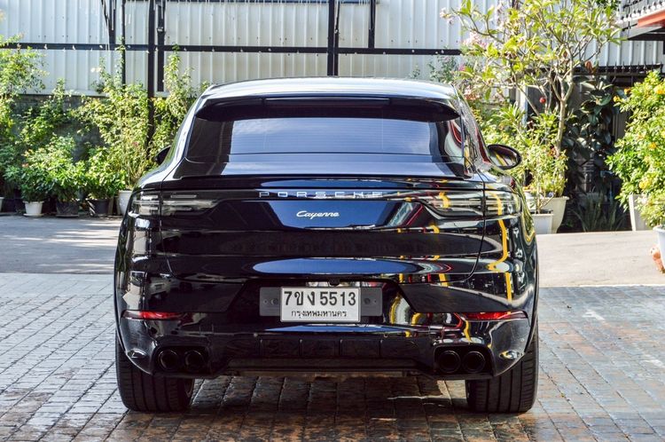 Porsche Cayenne 2020 3.0 E-Hybrid Coupé 4WD Utility-car ปลั๊กอินไฮบริด (PHEV) ไม่ติดแก๊ส เกียร์อัตโนมัติ ดำ รูปที่ 3