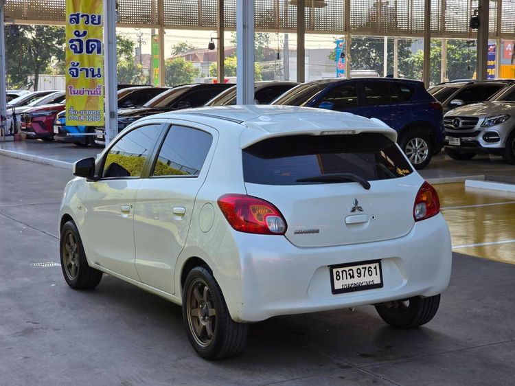 Mitsubishi Mirage 2012 1.2 GLS Sedan เบนซิน ไม่ติดแก๊ส เกียร์อัตโนมัติ ขาว รูปที่ 4