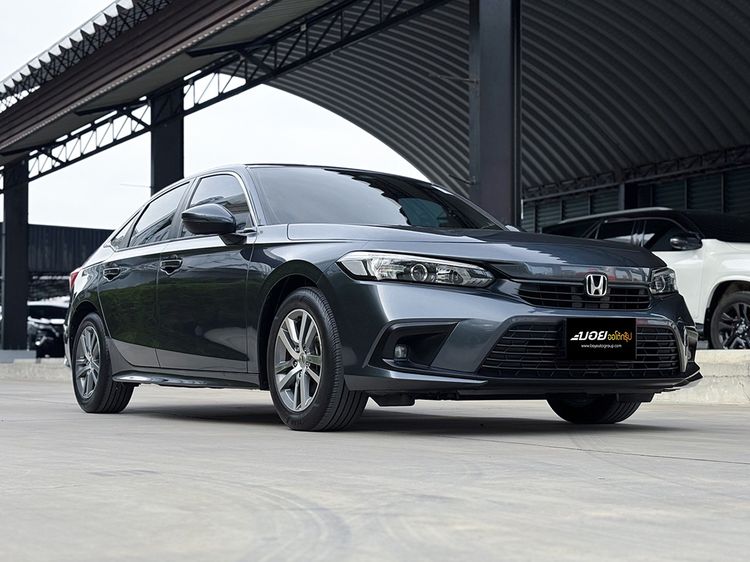 Honda Civic 2022 1.5 Turbo EL Sedan เบนซิน ไม่ติดแก๊ส เกียร์อัตโนมัติ เทา รูปที่ 2