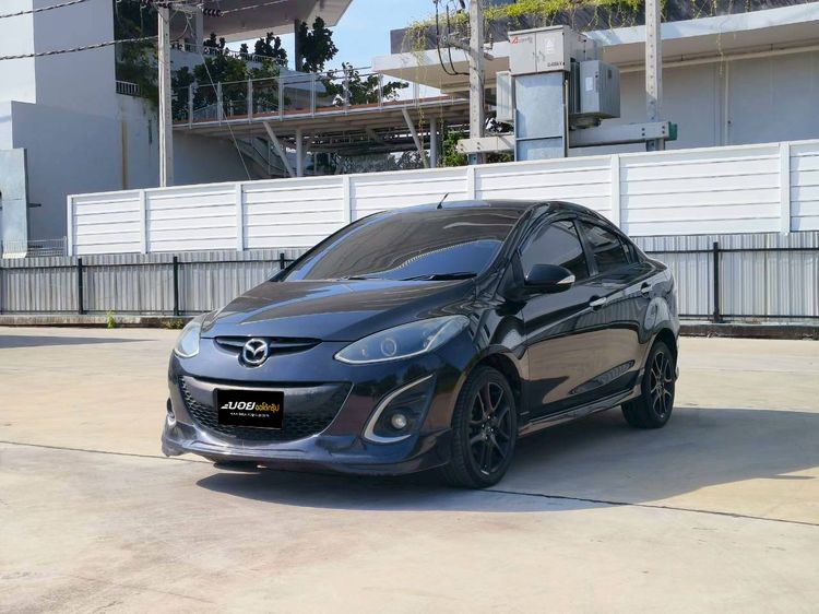Mazda Mazda 2 2014 1.3 High Connect Sedan เบนซิน ไม่ติดแก๊ส เกียร์อัตโนมัติ ดำ