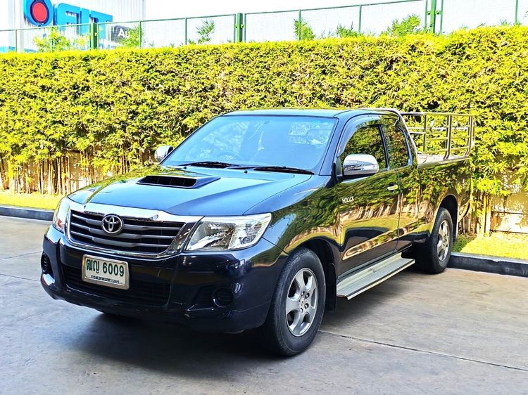 รถ Toyota Hilux Vigo 2.5 Smart Cab E สี ดำ