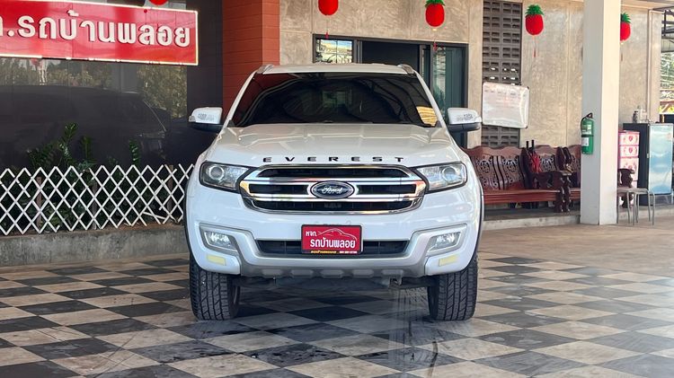 Ford Everest 2017 2.2 Titanium Utility-car ดีเซล ไม่ติดแก๊ส เกียร์อัตโนมัติ ขาว รูปที่ 2