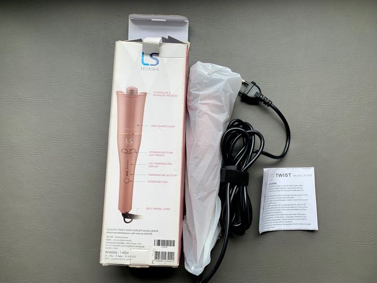 เครื้องม้วนผม Leshasaแท้ รูปที่ 3