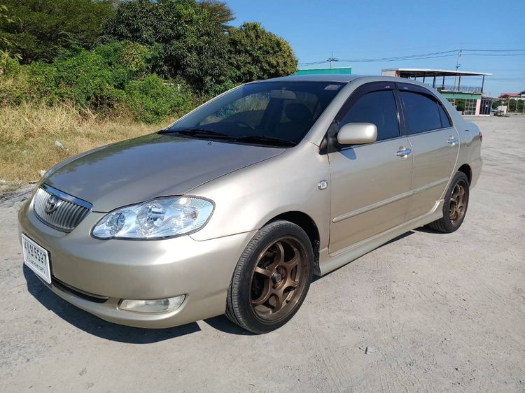 Toyota Altis 2007 1.8 E Sedan เบนซิน ไม่ติดแก๊ส เกียร์อัตโนมัติ น้ำตาล