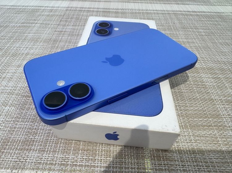 iPhone 16 สีฟ้า 128 ผ่อนได้ รูปที่ 5