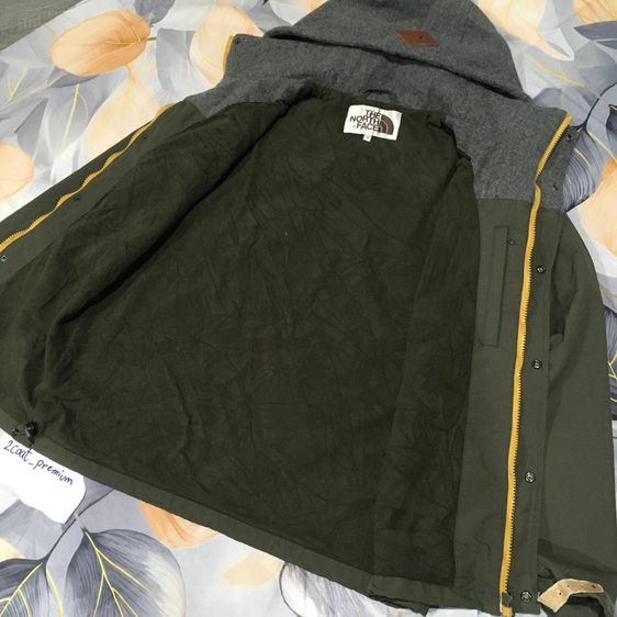 The North Face Mountain Parka เสื้อกันหนาวสไตล์วินเทจ ดีไซน์ Hybrid Wool รูปที่ 6