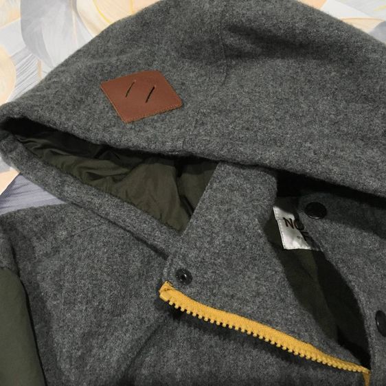 The North Face Mountain Parka เสื้อกันหนาวสไตล์วินเทจ ดีไซน์ Hybrid Wool รูปที่ 8