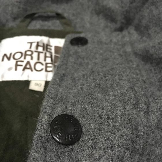 The North Face Mountain Parka เสื้อกันหนาวสไตล์วินเทจ ดีไซน์ Hybrid Wool รูปที่ 4