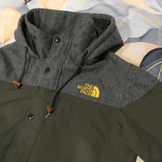 The North Face Mountain Parka เสื้อกันหนาวสไตล์วินเทจ ดีไซน์ Hybrid Wool รูปที่ 2