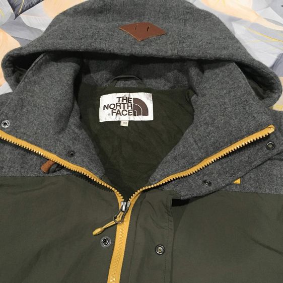 The North Face Mountain Parka เสื้อกันหนาวสไตล์วินเทจ ดีไซน์ Hybrid Wool รูปที่ 5