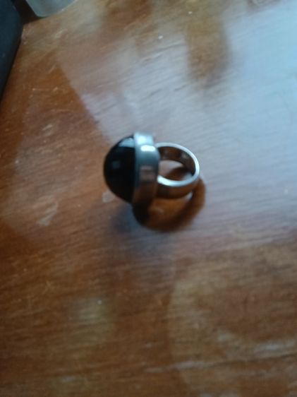 แหวนเงินแท้ หัวนิลแท้ รูปที่ 4