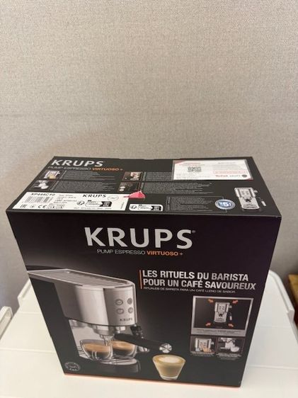 เครื่องกาแฟ KRUPS Espresso Virtuoso+ XP444C10 ใหม่ในกล่อง มี Warranty รูปที่ 2