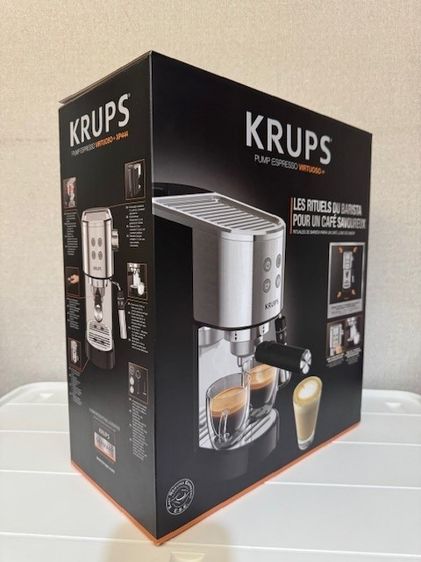 เครื่องกาแฟ KRUPS Espresso Virtuoso+ XP444C10 ใหม่ในกล่อง มี Warranty รูปที่ 5
