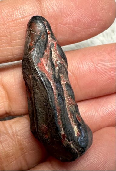 พระกริ่งคลองตะเคียน ด้านหลังกระเทาะเดิม ลงรักร่องชาด มีกริ่ง รูปที่ 3