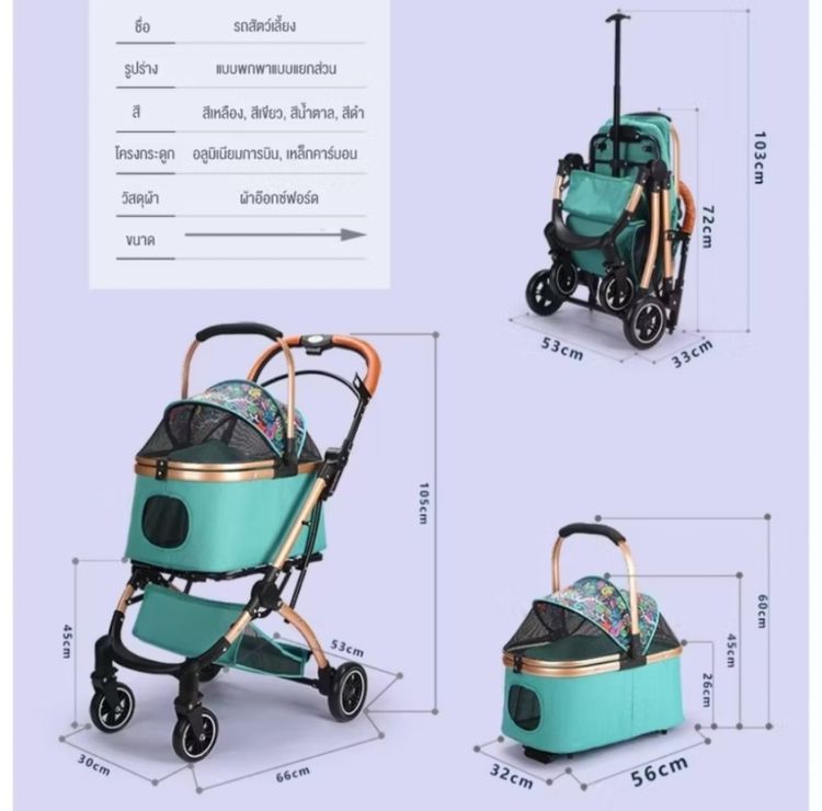 รถเข็นสุนัขมือสอง รูปที่ 3