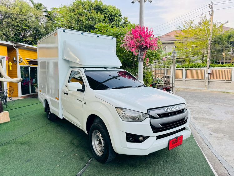 Isuzu D-MAX 2021 1.9 S Pickup ดีเซล ไม่ติดแก๊ส เกียร์ธรรมดา ขาว รูปที่ 2