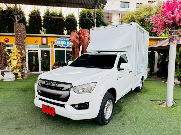 Isuzu D-MAX 2021 1.9 S Pickup ดีเซล ไม่ติดแก๊ส เกียร์ธรรมดา ขาว รูปที่ 3