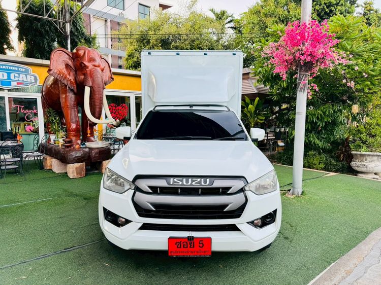 Isuzu D-MAX 2021 1.9 S Pickup ดีเซล ไม่ติดแก๊ส เกียร์ธรรมดา ขาว รูปที่ 4