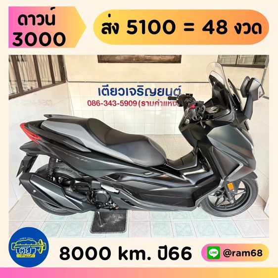 Honda Forza350    วิ่ง 8,000 โล ปี 66