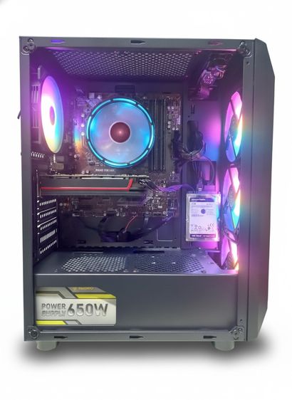 คอมพิวเตอร์ชุด CORE i5 Gen9 9400F MSI B360M PRO-VDH VGA RX 580 4GB RAM DDR4 16GB SSD M.2 250GB HDD 1TB รูปที่ 5