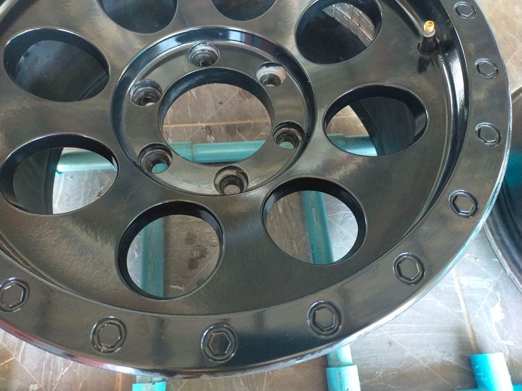 แม็กขอบ16 กว้าง8 et0 ใส่กระบะ 6 รู 139 รูปที่ 6