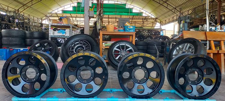 แม็กขอบ16 กว้าง8 et0 ใส่กระบะ 6 รู 139 รูปที่ 7