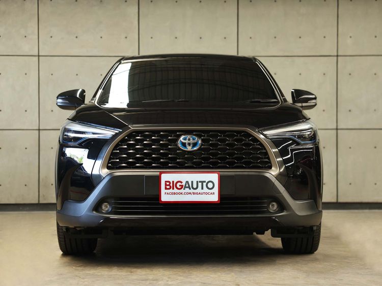 Toyota Corolla Cross 2023 1.8 Hybrid Premium Utility-car ไฮบริด ไม่ติดแก๊ส เกียร์อัตโนมัติ ดำ รูปที่ 4