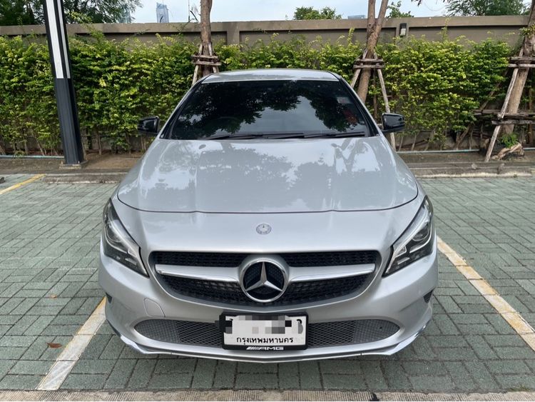 Mercedes-Benz CLA-Class 2017 CLA200 Sedan เบนซิน ไม่ติดแก๊ส เกียร์อัตโนมัติ บรอนซ์เงิน รูปที่ 3