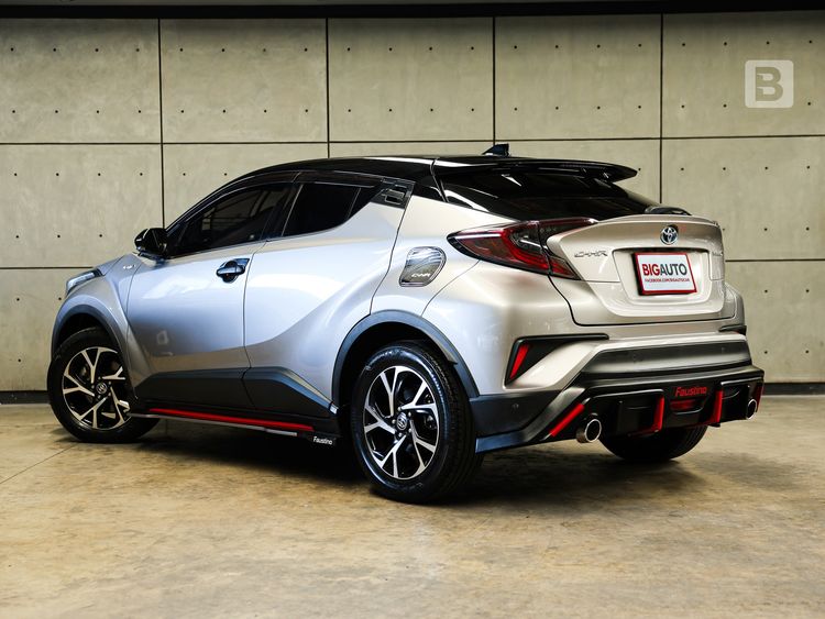 Toyota C-HR 2022 1.8 Hybrid Premium Safety Utility-car ไฮบริด ไม่ติดแก๊ส เกียร์อัตโนมัติ บรอนซ์เงิน รูปที่ 4