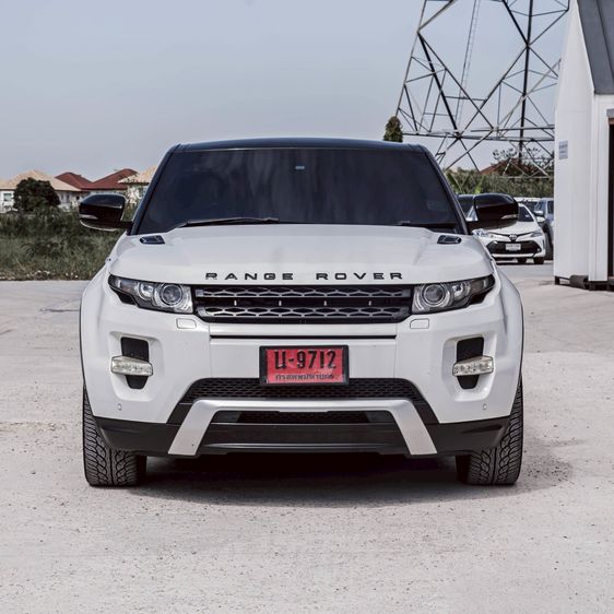 Land Rover Range Rover Evoque 2012 รุ่นย่อยอื่นๆ Utility-car ดีเซล ไม่ติดแก๊ส เกียร์อัตโนมัติ ขาว รูปที่ 2