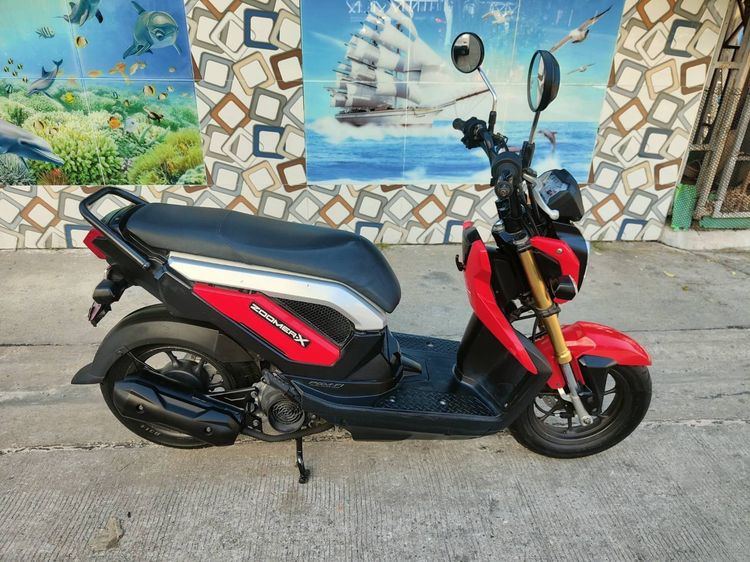 🛵ยังไงก็ขาย ZOOMER-X ปี 56 เครื่องดี สีสวย สตาร์ทมือ เล่มชุดโอนครบ+เปลี่ยนถ่ายน้ำมันเครื่องฟรี ส่งฟรี30 ก.ม รูปที่ 3