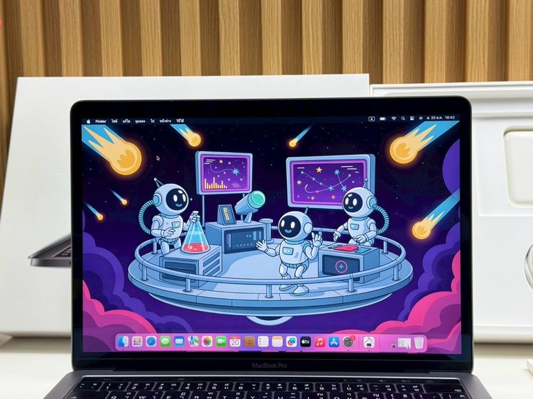 MacBook Pro (13-inch 2019 Two Thunderbolt 3 ports) Ram8gb SSD256gb SpaceGray  รูปที่ 4