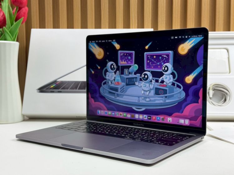 MacBook Pro (13-inch 2019 Two Thunderbolt 3 ports) Ram8gb SSD256gb SpaceGray  รูปที่ 2