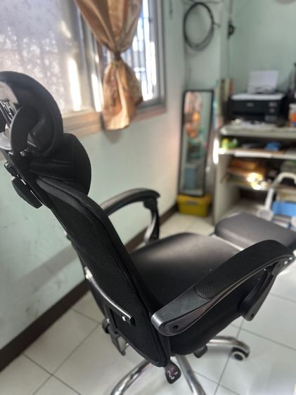 เก้าอี้สำนักงานสภาพดี. ไม่ค่อยได้ทำงานที่บ้านแล้วเลยไม่ได้ใช้ รูปที่ 4