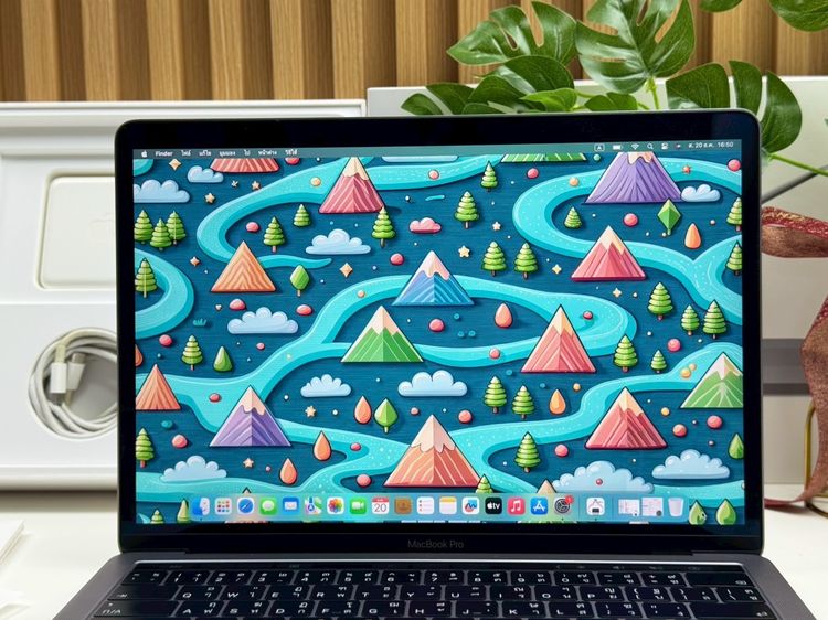 MacBook Pro (13-inch 2019 Two Thunderbolt 3 ports) Ram8gb SSD256gb SpaceGray  รูปที่ 4